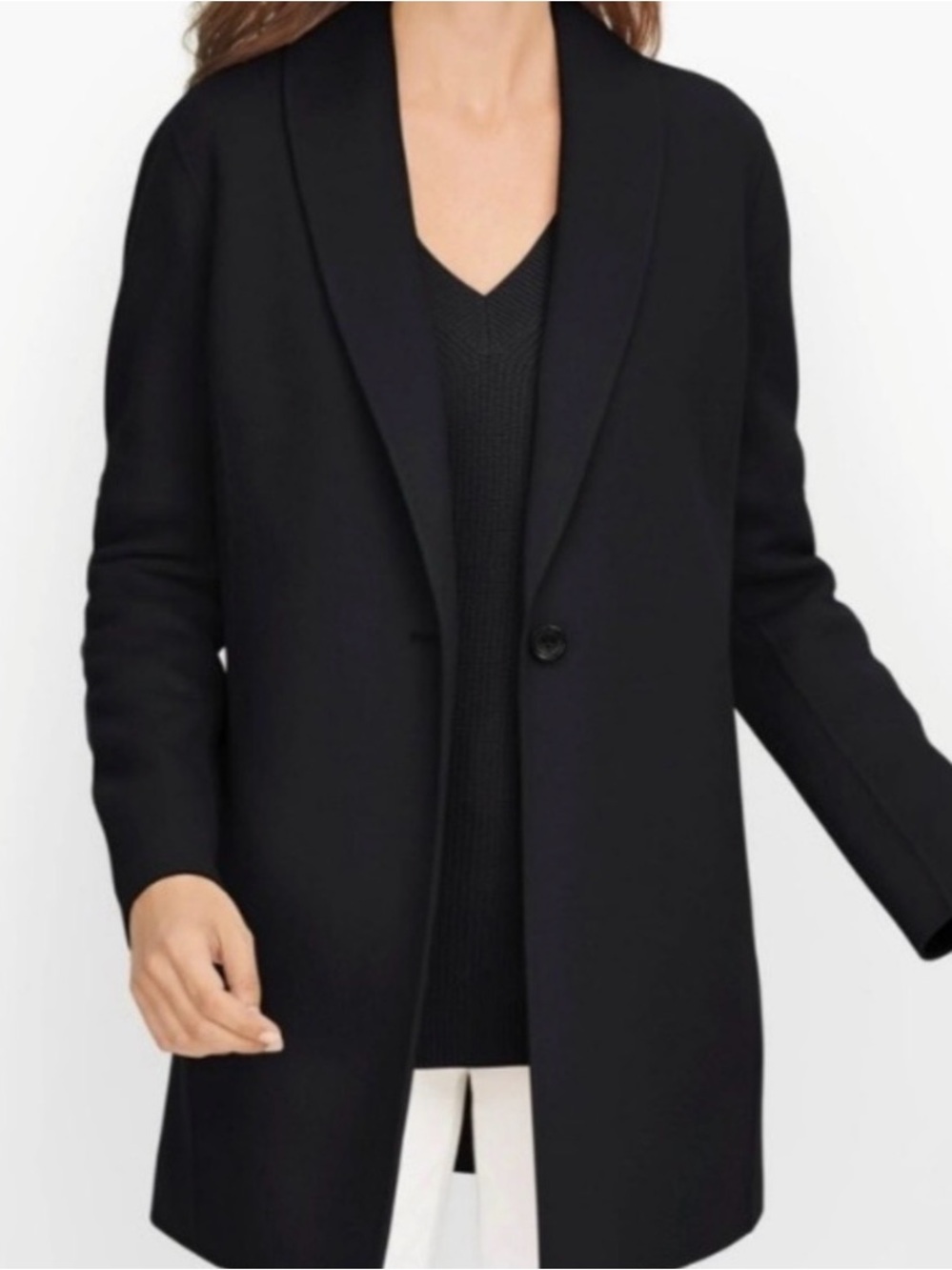 Talbots black size 16 blazer jacket